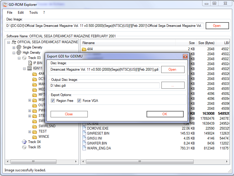 GDROM Explorer 1.6.2